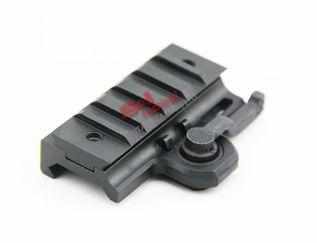 Quick Release Side Weaver Rail 20mm Extension Base Mount